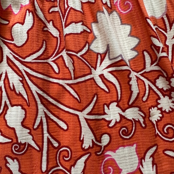 Knox Rose tiered floral print dress with v neck and corset details - Picture 5 of 14